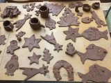 Vánoční tvoření v keramické dílničce