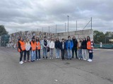 Exkurze 9.B na třídící lince v Čáslavi